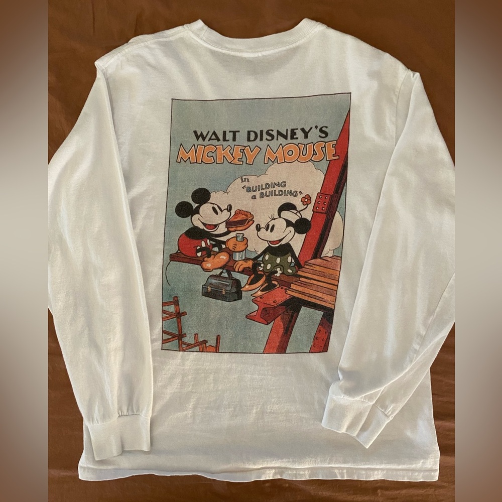 Disney Long Sleeve Mickey & Minnie Tee